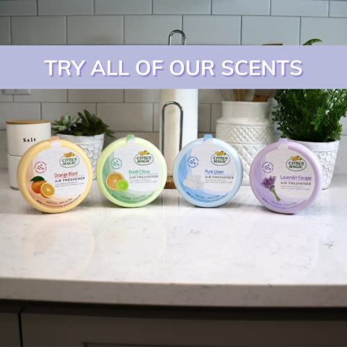 Citrus Magic Odor Absorbing Solid Air Freshener, Pure Linen, 8Ounce, Pack of 1 Pricepulse