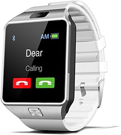 Smart Watch , CulturesIn Touch Screen Bluetooth WristWatch with Camera/Sleep Monitoring/Pedometer Analysis for Android (white)
