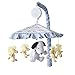 Lambs & Ivy My Little Snoopy Musical Baby Crib Mobile, Blue