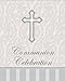 8-Count Communion Celebration Invitations, Silver Devotion Cross