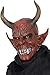 Smiffys Devil Demon Mask, Red, One Size