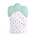 2 Baby Teething Mittens for Babies Self-Soothing Pain Relief and Teething Glove BPA FREE Safe Food Grade Teething Mitt