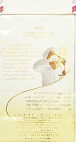 Lindt Peppermint White Chocolate Truffles - Image 4
