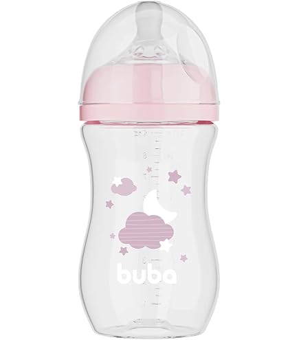Buba, Mamadeira Easy Flow Nuvem Rosa 330ml | Amazon.com.br