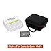 LTGEM Case Compatible with Brother P-Touch PTD220 Home/Office Everyday Label Maker, Black+Gray(Case Only)
