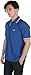 BOSS HUGO BOSS Men's Paddy Short Sleeve Polo Shirt, Medium Blue With Light Blue, M