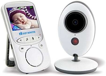 BW Video Baby Monitor Baby Monitors with Two Way Audio, 2.4 Inch Display, Room Temperature Monitor, Night Vision, 70 Degree Lens - Image 3