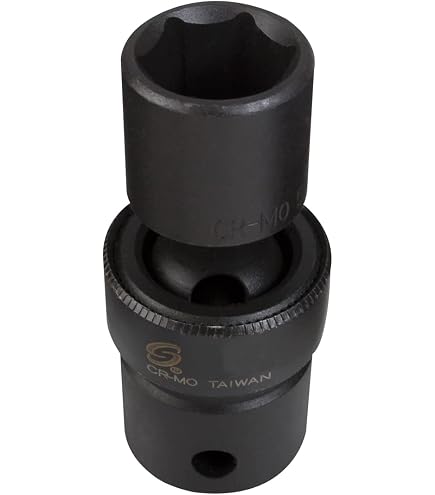 Sunex 222um 1/2 Antrieb 22mm Universal Schlag-Stecknuss – Chrom-Molybdän, Extrem Stark
