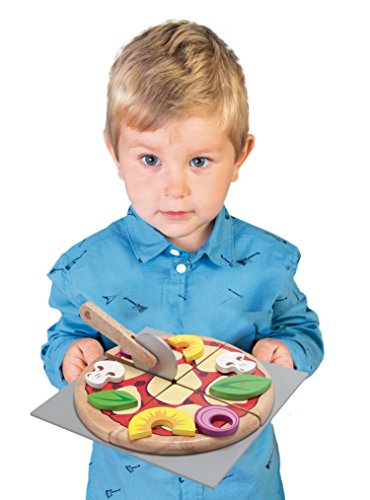 Le Toy Van Create Your Own Pizza Wooden Playset