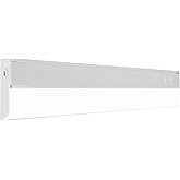 Nicor 18” LED Direct Wire Under Cabinet Light - Dimmable Undercounter LED Lights for Kitchen - Selectable CCT 2700K-5000K, 61