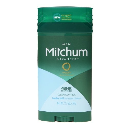 Mitchum Men Advanced Clean Control AntiPerspirant & Deodorant Invisible Solid, Clean Control 2.