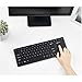 Amazon Basics Wireless Keyboard with Touchpad for Smart TV - US Layout (QWERTY), Black