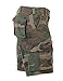 ROTHCO Paratrooper Mens Cargo Shorts Woodland Camo size Large