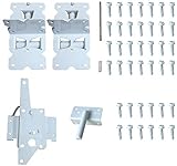 ZEKOO Gate Hinges Self-Closing for Vinyl and PVC
