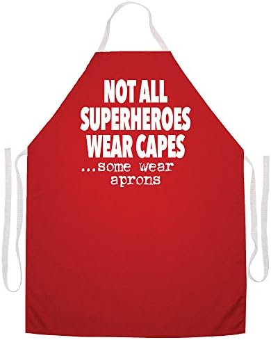 Attitude Aprons 2503 Hero Cape Apron Apron