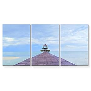 3 Piece Canvas Wall Art Beautiful Landscape Photography Canvas Prints Home Artwork Decoration for Living Room,Bedroom - 16"x24" x 3 Panels