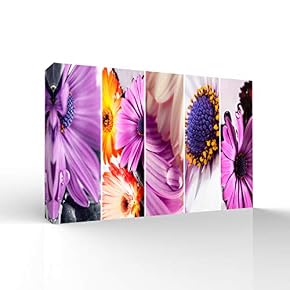 wall26 Canvas Wall Art Colorful Flowers Pictures Home...