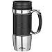 Trudeau Executive Boardroom 16-Ounce Travel Mug, Black