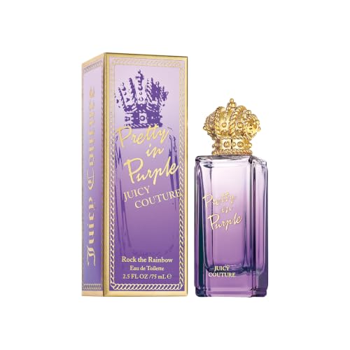 Juicy Couture Rock The Rainbow Pretty in Purple Eau de Toilette Spray, Bloemengeur, 75 ml