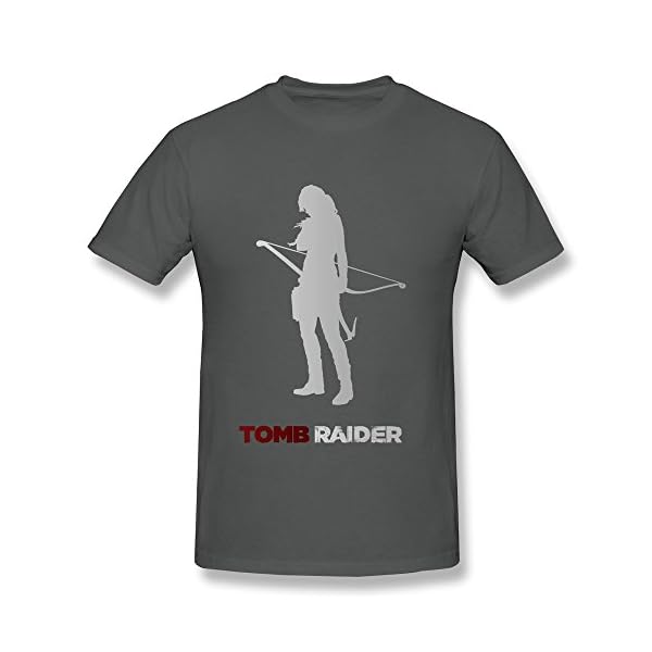 Anskan Men's Tomb Raider Reborn T-Shirt Black