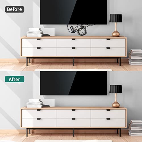 HomeMount TV Cord Hider Kit Wire Hider Kit for Wall Mount TV, Cable