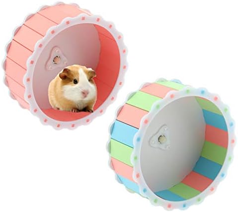 ハムスター 回し車 サイレントホイール おもちゃ ランニングボール 静か ピンク B07z1lwbtl 0円 大人気 New Arrival 最安値挑戦 年中無休 高品質 通販