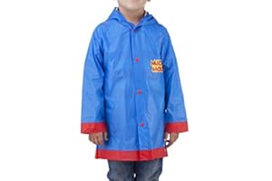 Disney Mickey Mouse Little Boys' Waterproof Outwear Hooded Rain Slicker