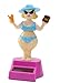 Solar Toy ~ Dancing Cool Beach Bikini Lady with Swimming Suit Bobble Head Car Dash Home Decor US Seller