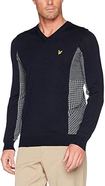 lyle and scott check jumper