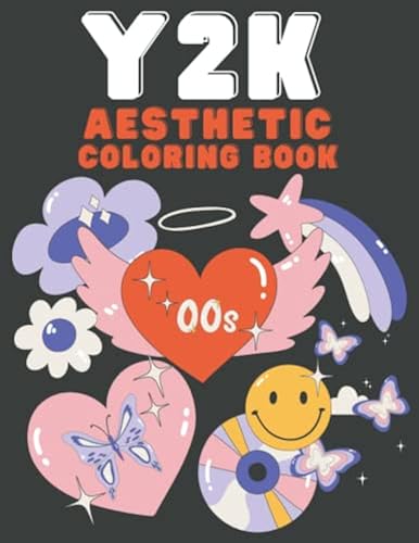 Y2K Aesthetic Coloring Book: Fun Nostalgic 2000 s Happy Birthday Gift