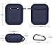 AMASING AirPods Case 7 in 1 Airpods Accessories Kits Protective Silicone Cover for Airpod(Front led Not Visible) with Ear Hook Grips/Airpods Staps/Clips/Skin/Tips/Grips (airpodscase1blue)thumb 2