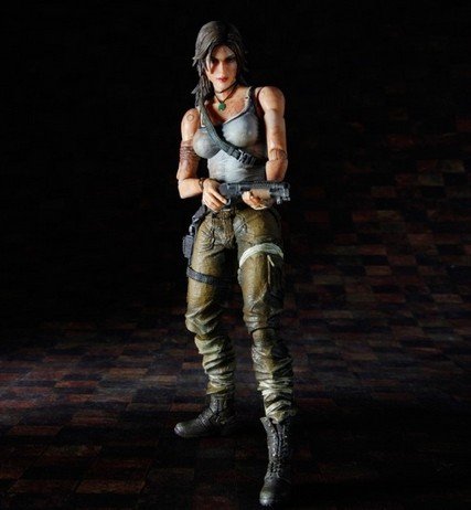 FIGURINE TOMB RAIDER Lara Croft Play Arts occasion icomplet EUR 59,00 - FR