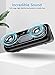 Soluser Portable Bluetooth Speakers Solar Wireless Speakers, 50+Hours Playtime, Enhanced Bass with 12W Subwoofer, Stereo Pairing, Outdoor Waterproof Speaker Durable Design for Indoor, Pool, Home Party