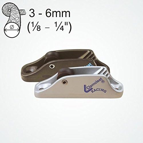 Nautos CL236 an - Anodized Roller Fairlead Mk1 Racing Junior - Clamcleat