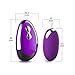 Purple Love Egg 100% Waterproof with 20 Patterns for Women Double Love Egg (S)