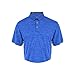 Mens Polo Shirts Quick Dry Tennis Golf T Tops Slim Fit Short, Blue, Size Small