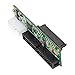 QNINE 2.5 inch SATA to 3.5 inch IDE Adapter, 2.5 or 3.5 Inch HDD or SSD SATA Hard Drive to 40 Pin 3.5 Inch PATA Desktop Converter Card