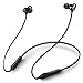 [2019 Newest] Bluetooth Headphones V5.0 HiFi Stereo in-Ear Bluetooth Headsets w/Mic,9 Hrs Playback Noise Cancelling Earphones IPX7 Waterproof Wireless Earbuds Secure fit for Sports-Black