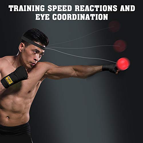 image for Sport-Fire Boxing Ball Great for Training Speed Reactions and Hand Eye
