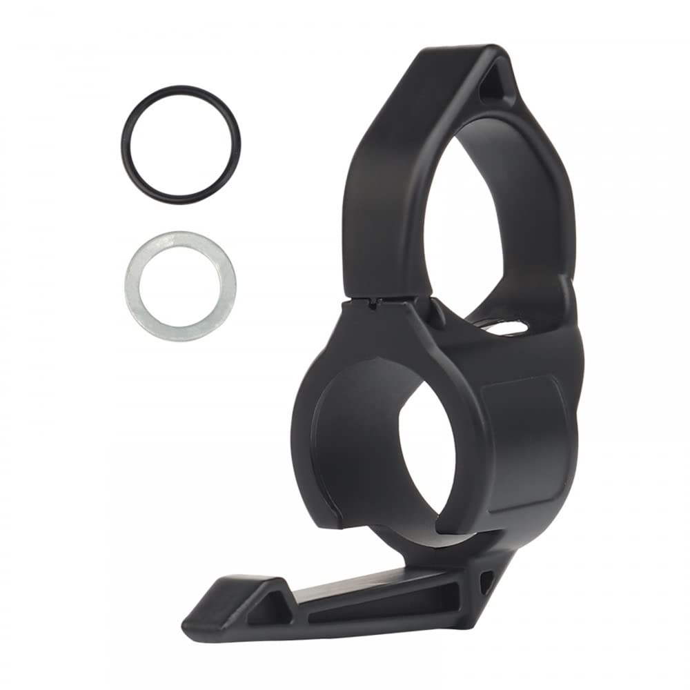 Photo 1 of Tactical Flashlight Ring, Portable Flashlight Holder with Pocket Clip for Multiple 1'' Flashlights