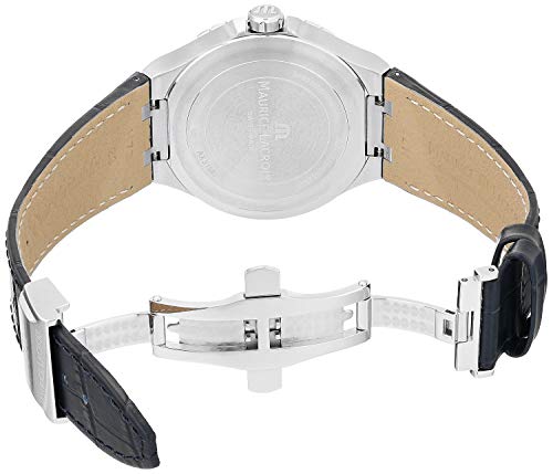 Maurice-Lacroix-Herren-analog-Swiss-Quartz-Uhr-mit-Leder-Armband-AI1008-SS001-430-1