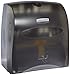 Scott Slimroll Hard Roll Paper Towel Dispenser, Touchless, Pull Towel (10441), Smoke / Black