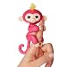 WowWee Fingerlings - Interactive Baby Monkey - Bella (Pink with Yellow Hair) By WowWee primary