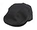 Black Flat Cap Irish Made Tweed Wool Ivy Cap Made in Ireland John Hanly & Co. Sz S-XL