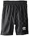 UMBRO Big Boys' Checkerboard Short, Black, Large