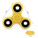 Rosmax Tri Fidget Hand Spinner, Ultra Fast Bearings, Finger Toy, Great Gift for ADD, ADHD, Anxiety, and Autism Adult Children(Yellow)