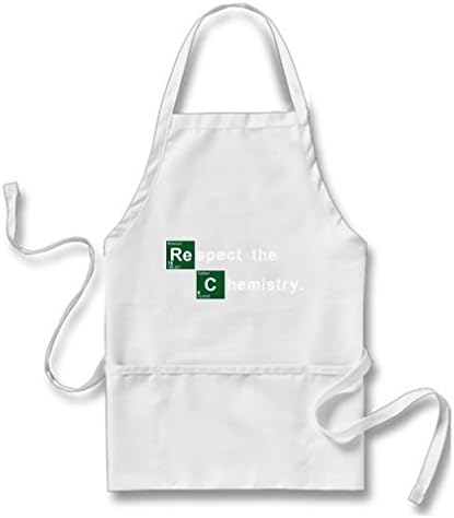 VetiVer Butchers Apron Respect The Chemistry Breaking Bad Blank Aprons