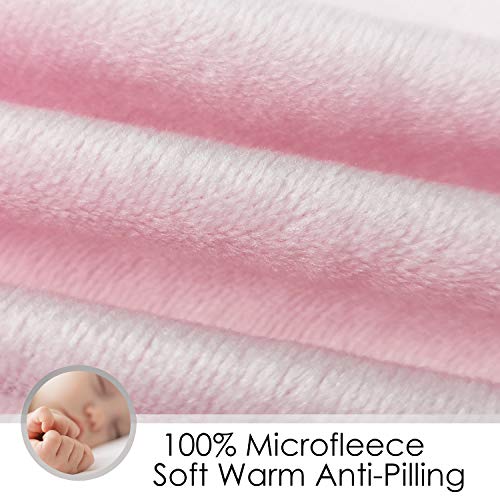 image for TILLYOU Luxury Microfleece Crib Sheet Warm, Ultra Soft Plush Toddler B