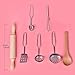 FUN LITTLE TOYS 32 PCs Chef Dress Up Clothes Little Girls, Play Kitchen Accessories Set Kids, Pretend Play Cooking Baking Tools