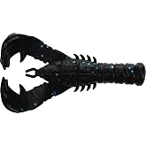 Gary Yamamoto 3" YAMA Craw/Black W/Large Blue Flake (8 Pack)